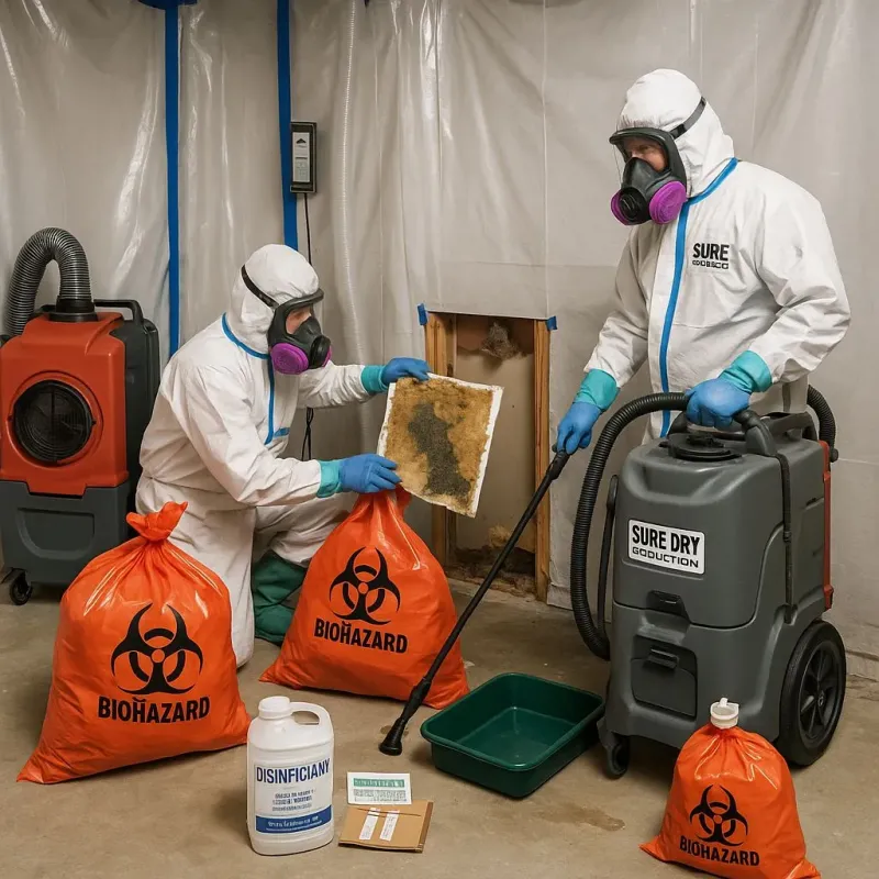 Contaminated Water Handling Protocols process in Telford, PA